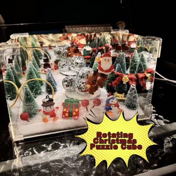 a39e054a55ecee793fa0621a8bfd9fbb Rotatable Christmas Mirror Night Light