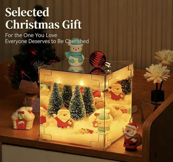 Christmas Mirror Night Light