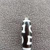 e3af57081be94b5705a39c9918334863 Handmade Black and White Heaven-Earth Dzi Bead