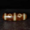 Six-eyed Dzi bead.38*12mm