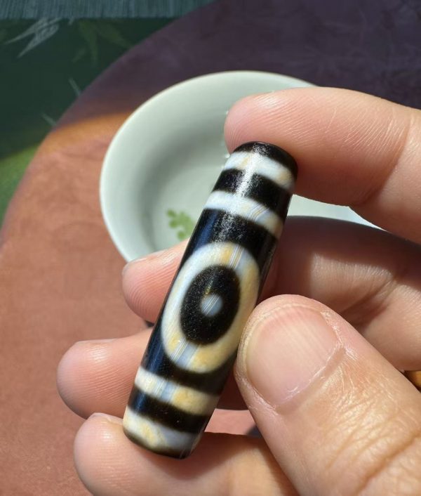 One-Eye Heaven-Earth Dzi Bead.38 * 13mm.1