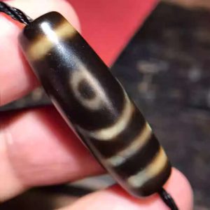 8e8c10bf4477cee0ec981252cf02c35a Two eyes DZI bead.38*13mm.15