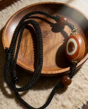 18 Curated Collection -Natural Striped Agate(29*20mm)