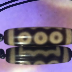 36 Five eyes DZI Bead(38*11mm)