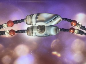 23Curated Collection – Striped Agate（42*16mm）