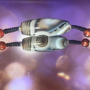 23Curated Collection – Striped Agate（42*16mm）